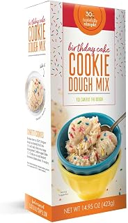Tastefully Simple Birthday Cake Cookie Dough Mix