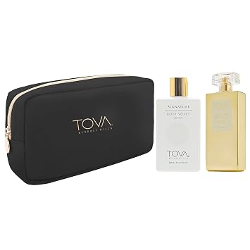 Tova Signature Gold 3.4 EDP+Body Velvet 6.7+Bag - Trio