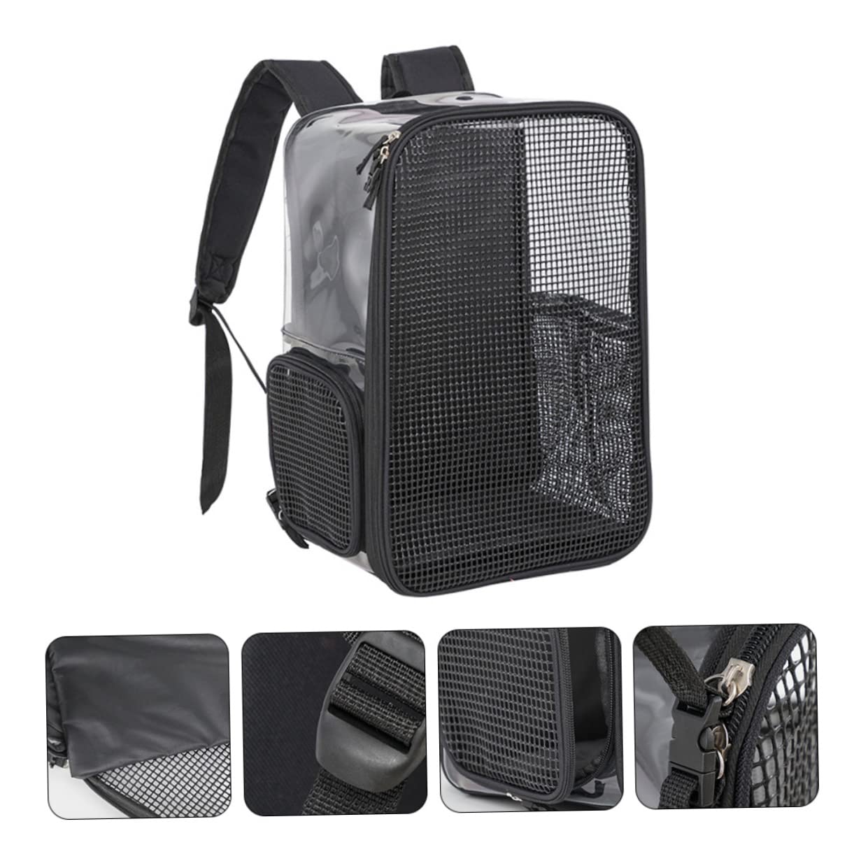 TOYANDONA Zaino per Animali Domestici Portatile per Gatti da Trasportare all Aperto Design Curato nei Minimi Dettagli Facile da Usare per Gite e Viaggi