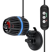 Aquarium Wave Maker Pump,10W 360  Rotating Aquarium Circulation Pump, 4 Wave Modes Ultra-Silence Fish Tank Powerhead, Water Circulation Pump for Coral Reef and Freshwater 10W
