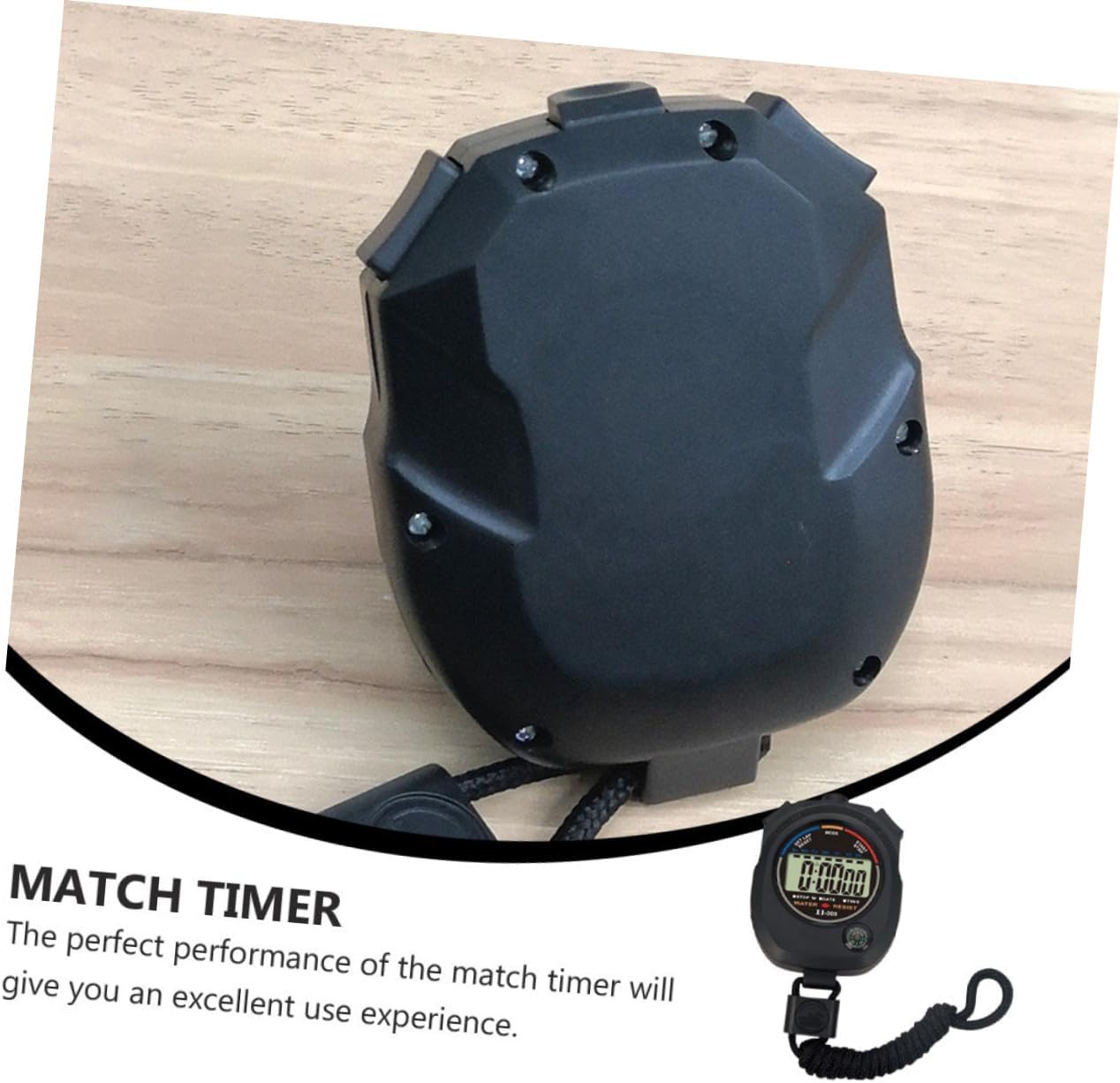 6Pcs Electronic Training Stopwatch Lightweight Match Timer for Sports Racing Running Swimming