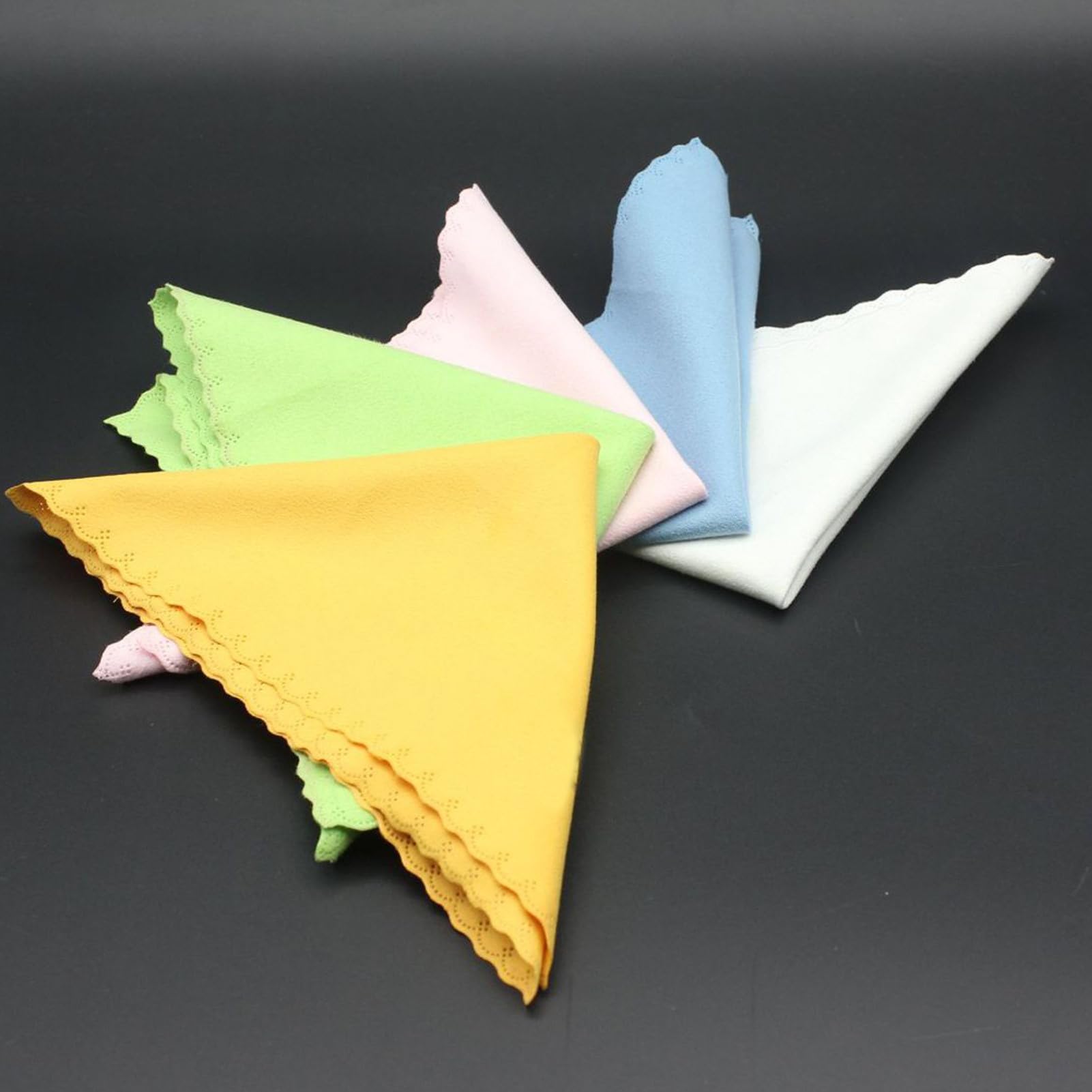 Lot De 5 Chiffons De Nettoyage En Microfibre Pour Instruments De Musique, Chiffons En Fibre Pour Le Nettoyage, Chiffons En Fibre Antistatique, Pour Piano, Violon, Guitare, Basse