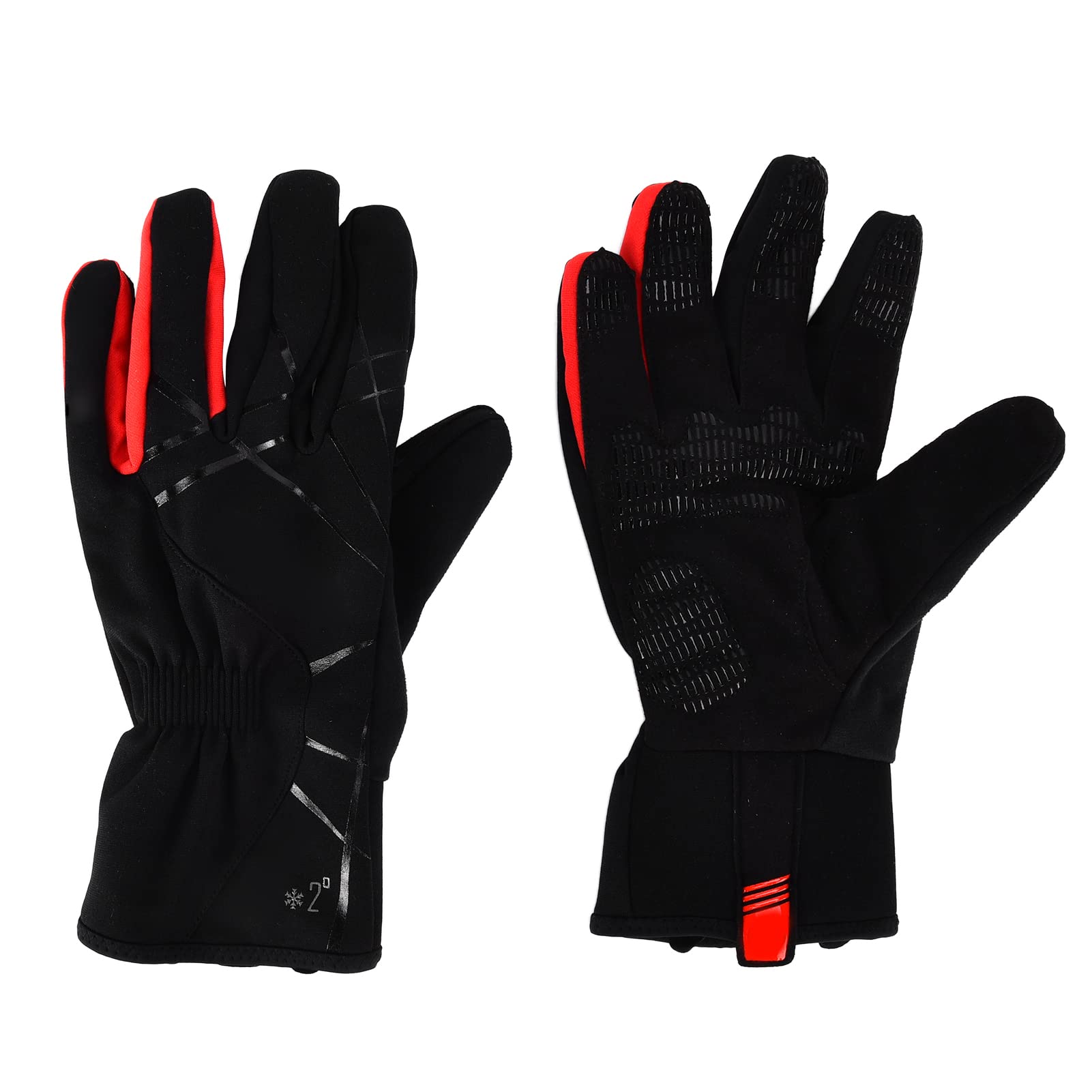 GIYO Winter-Fahrradhandschuhe, Vollfinger, winddicht, wasserdicht, Sport, Fitnessstudio, Handschuhe