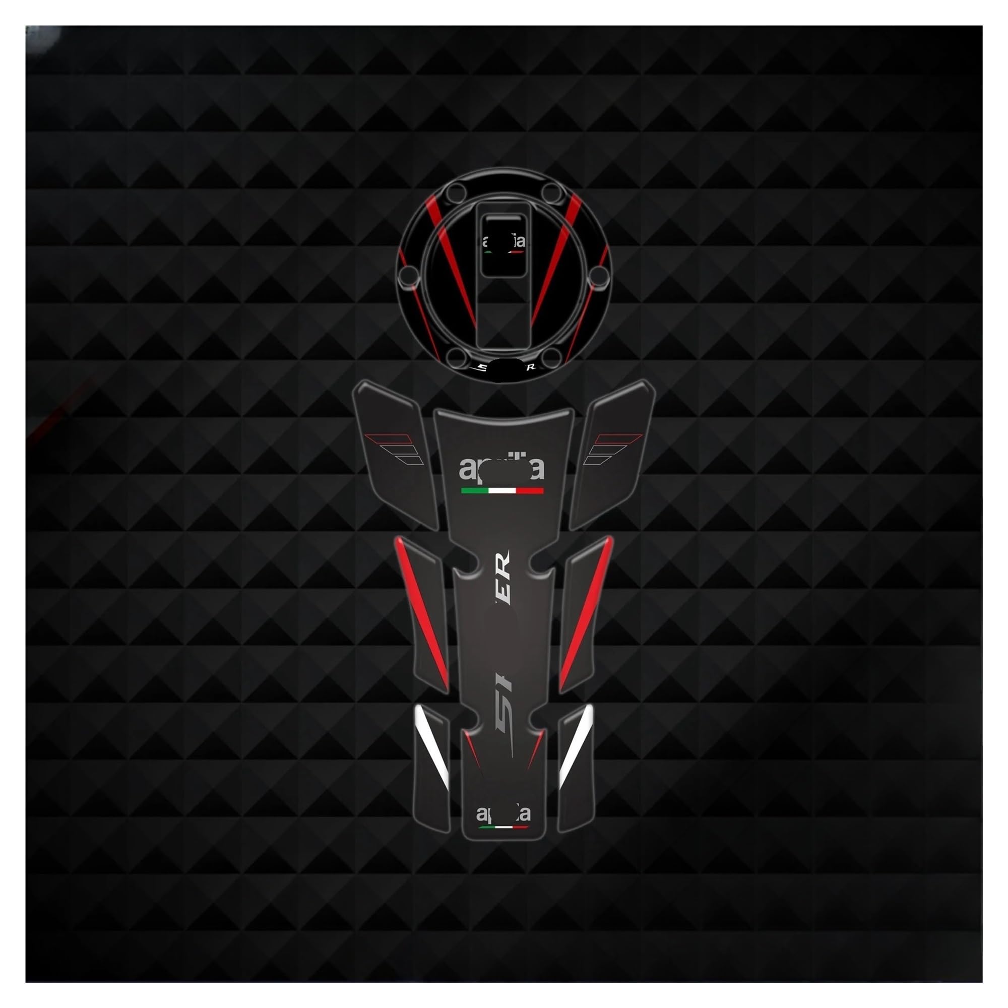 Fuel Tank Protector Motorcycle Fuel Tank Stickers Gas Pad Decals for GPR APR RS4 RSV4 for Tuono V4 RS 50 125 150 750