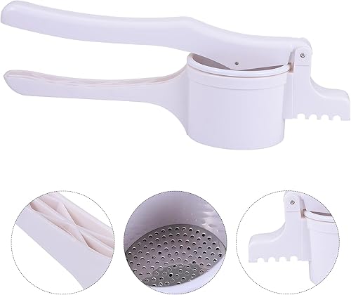 Miniatura 3 de Prensador de patatas de plástico, prensador manual de cítricos y limón para prensar patatas frutas, verduras y alimentos