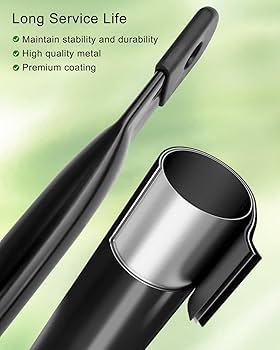 Metal Garden Swing Hanging Rods, Swing Replacement Rods, Round Metal