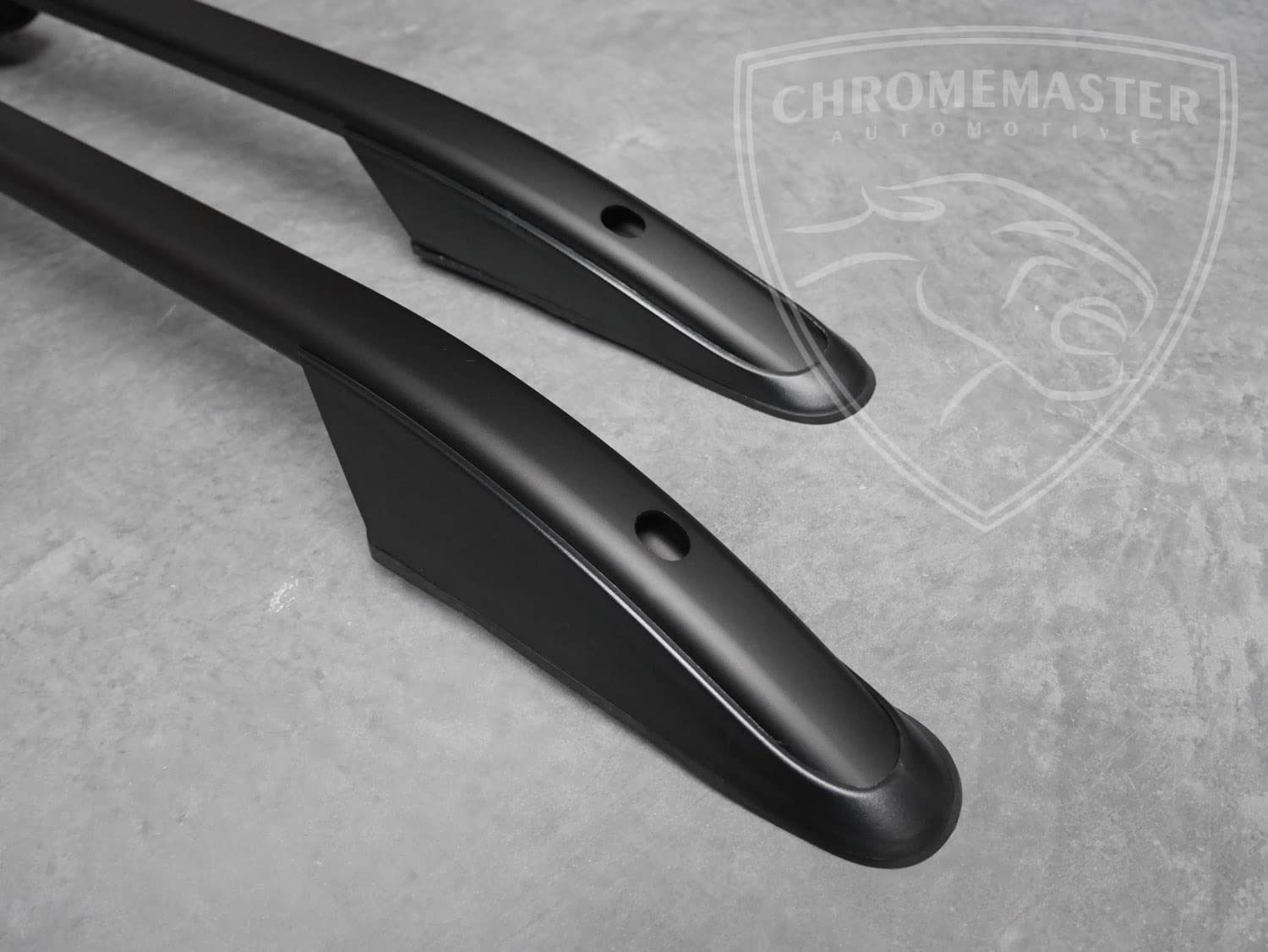 CHROMEMASTER | Relingi dachowe | Kompatybilne z Opel Vivaro 2019- S/Compact; Na relingach zamontujesz bagażnik dachowy, boks dachowy, bagażnik rowerowy | Wytrzymała konstrukcja z aluminium | TÜV