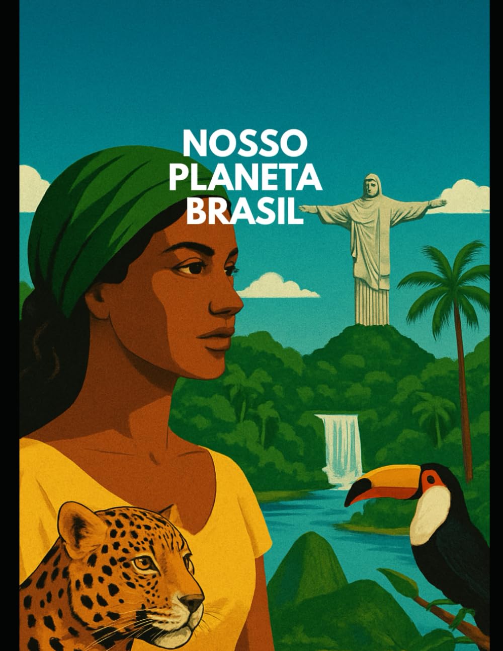 Livro para colorir Brazil: Nosso planeta brasil