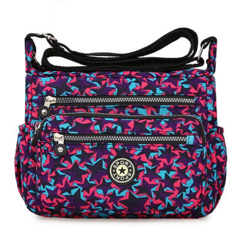 Image of Single shoulder Messenger Crossbody Bag Nylon Purse Satchel Travel Women Lady Fashion Top Handle