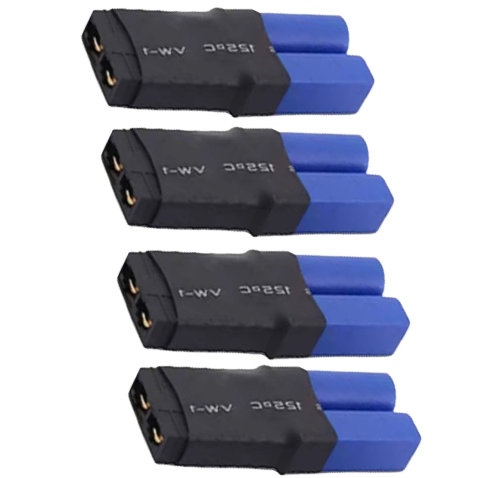 4pcs EC5 to Traxxas ESC/Charger Adapters for Zee Batteries