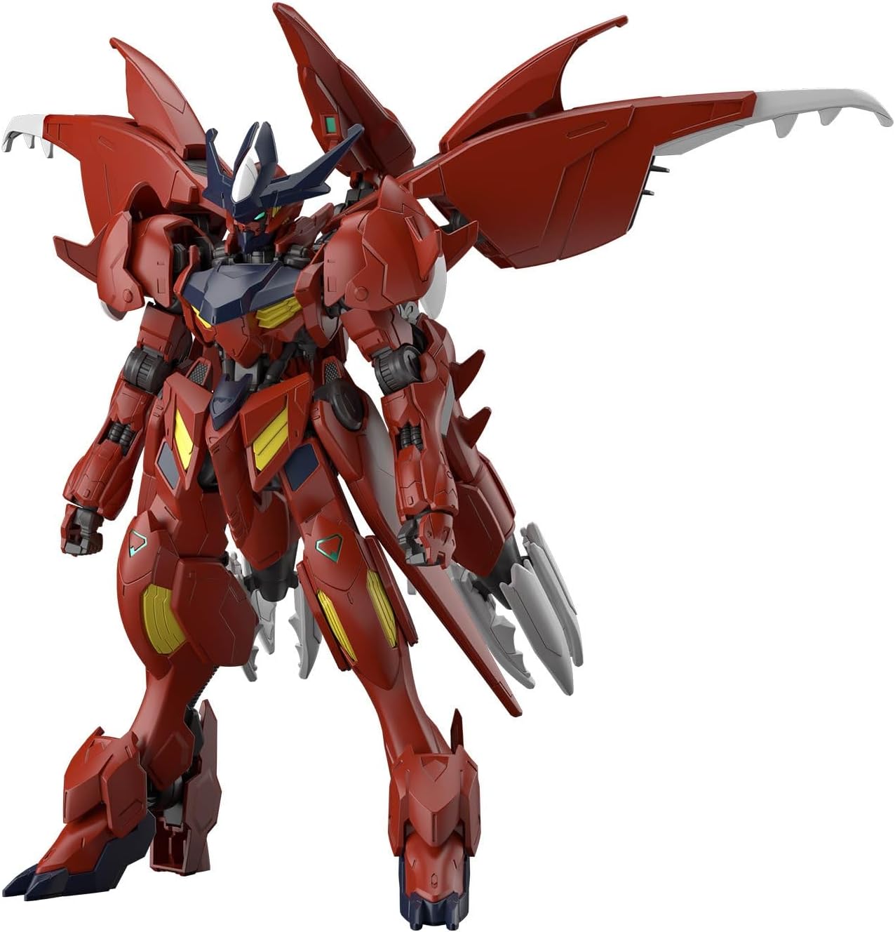 BANDAI Hobby HG Gundam 1/144 Gundam Amazing BARBATOS Lupus, red