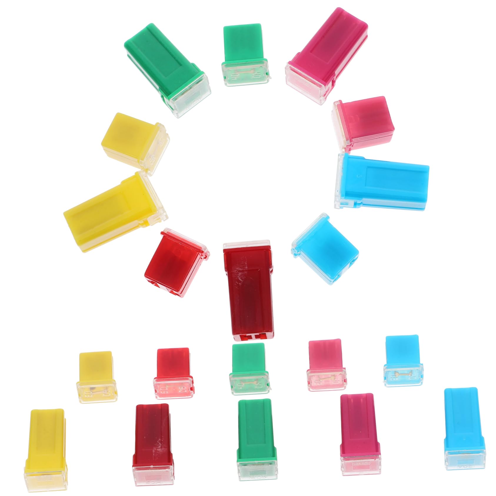 80pezzi Kit Fusibili Micro Per Auto Assortimento Fusibili Sicurezza Automobilistica Facile Installazione e Sostituzione