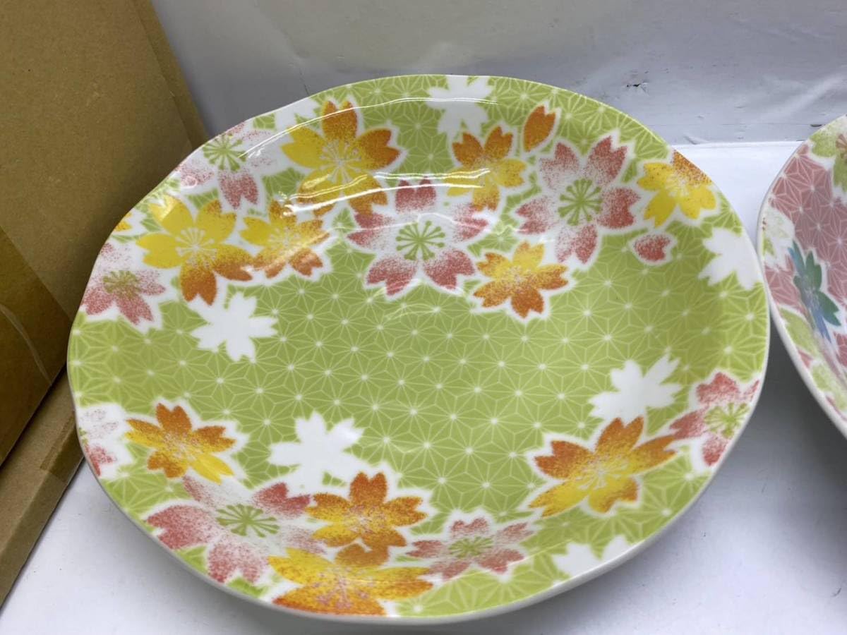 Amazon.co.jp: g21723 美濃焼 市田ひろみ 皿 中皿 盛皿 6枚 セット