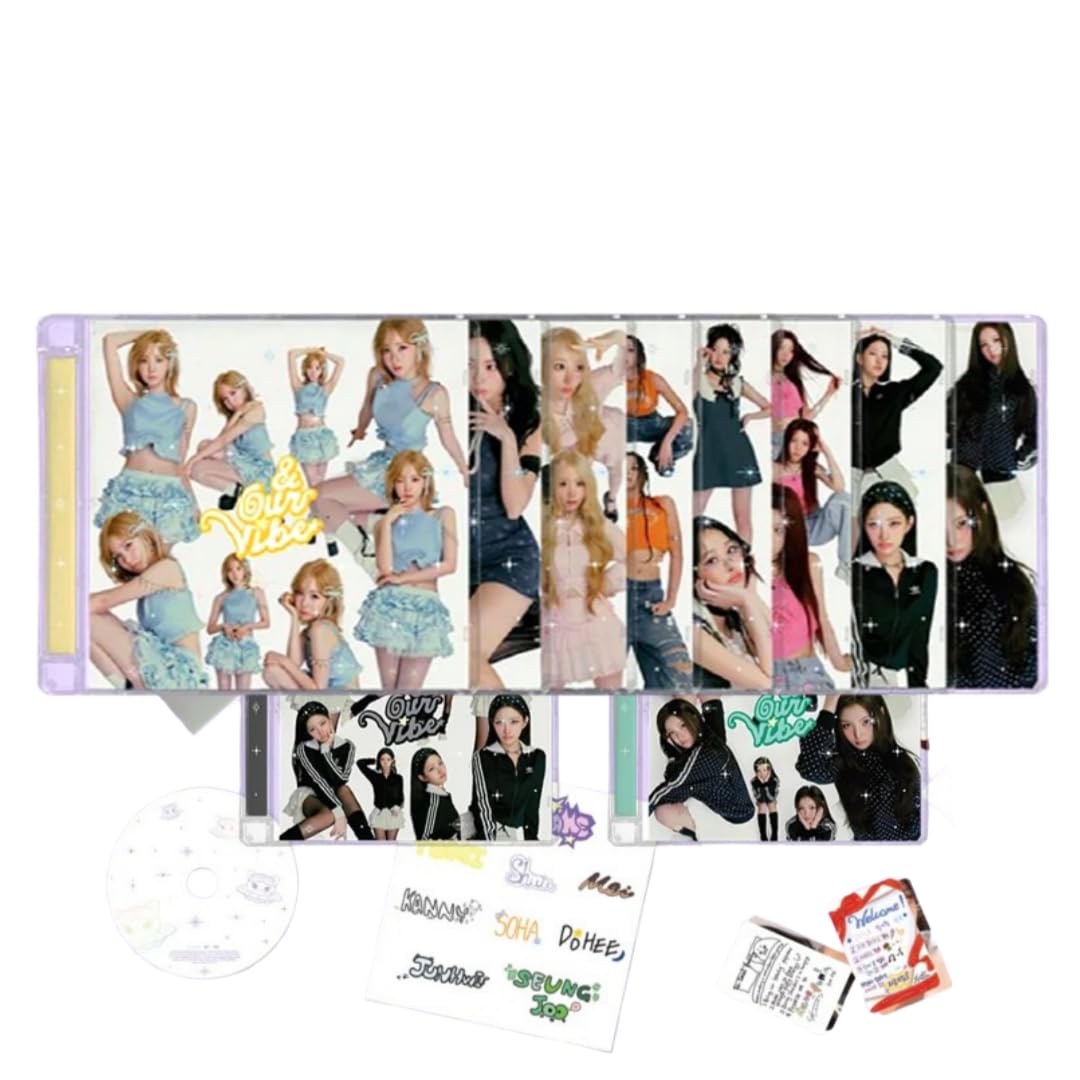 Amazon.com: SAY MY NAME &Our Vibe 3rd EP Album [HYPE VIBE 8Pcs SET