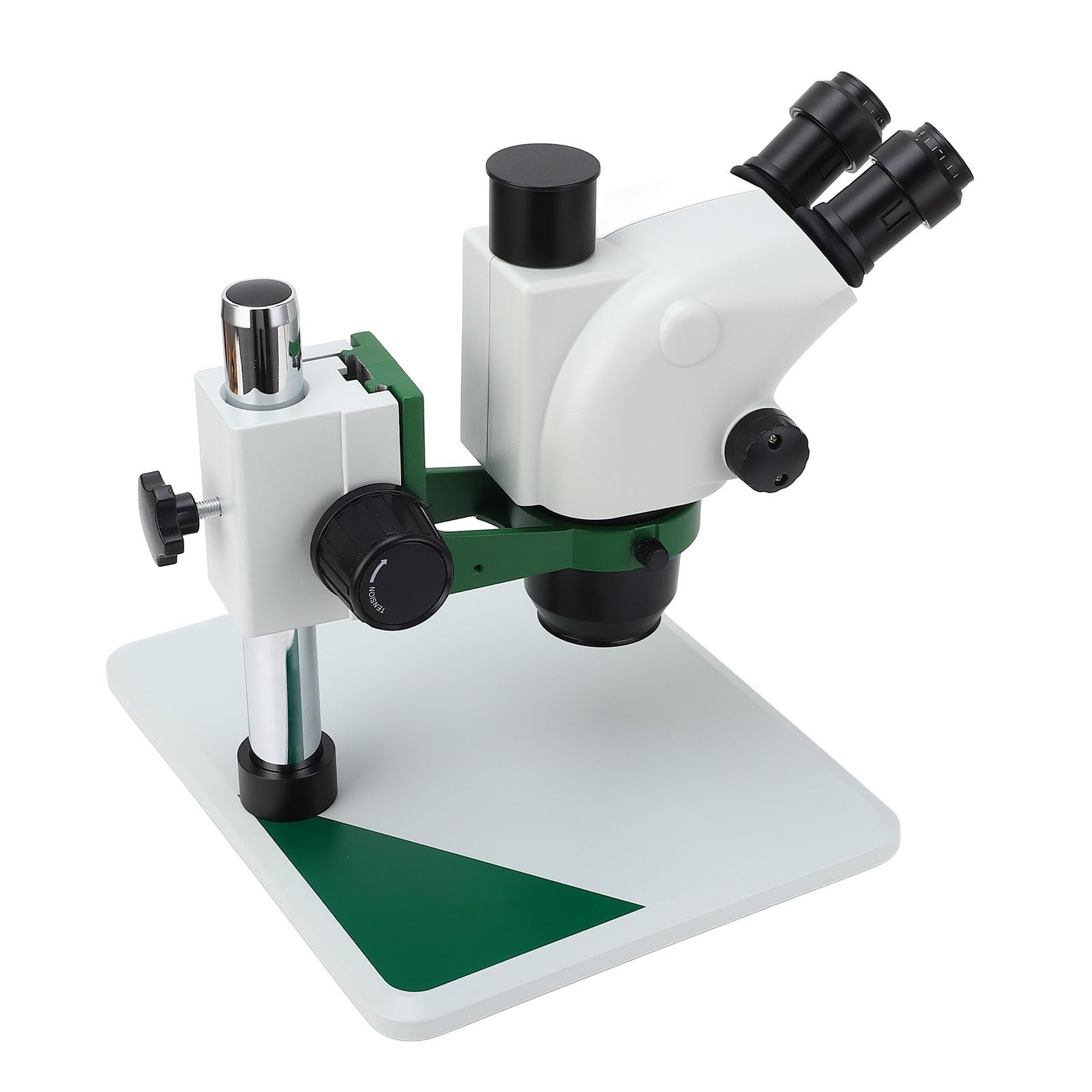 Microscope Professional Binocular Compound Microscope 6.5-65X Continuous Zoom Professional Microscope for Laboratory