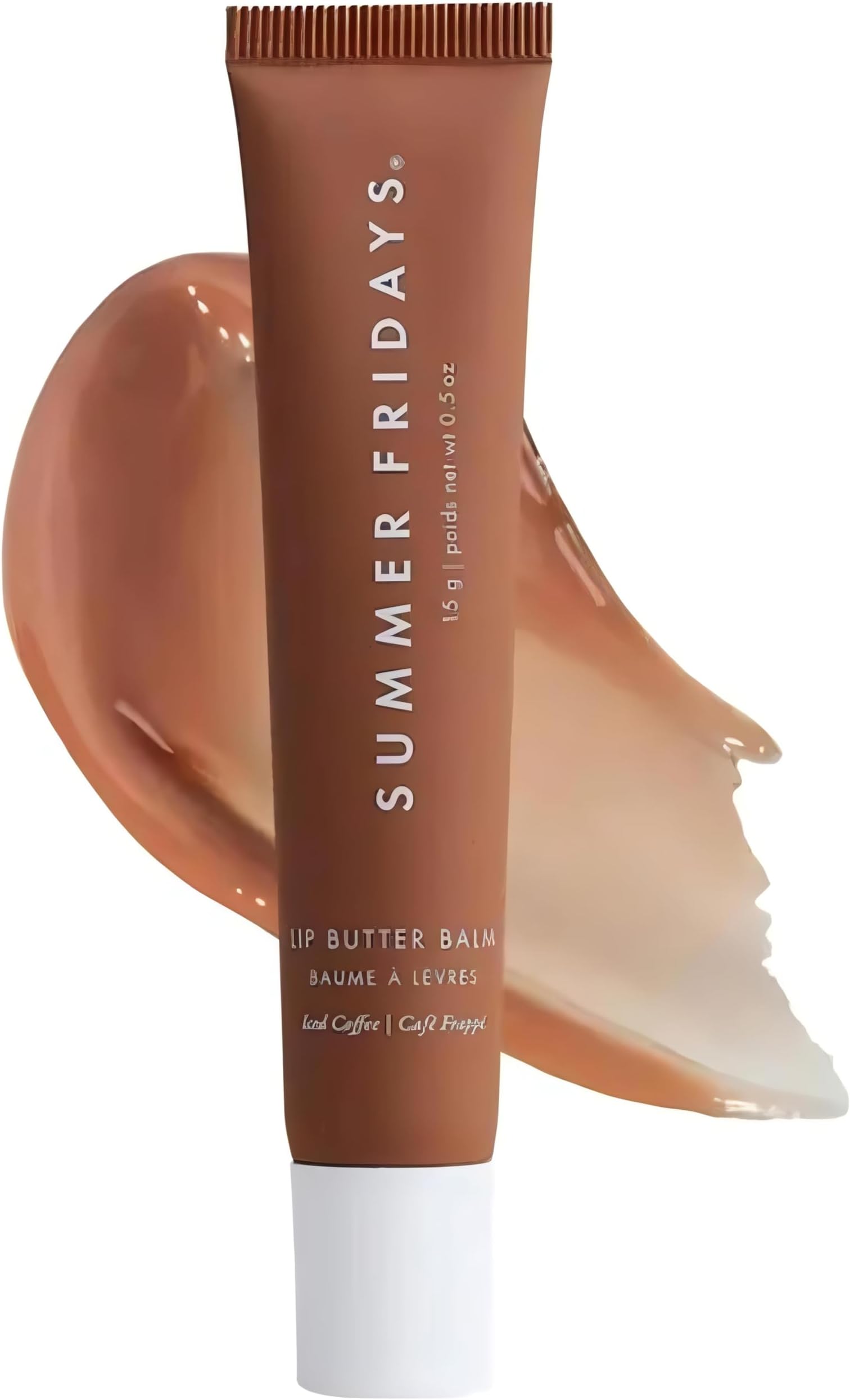 Bajajbeautyshop Tinted Lip Butter Balm - Conditioning Vegan Lip Balm for Instant Moisture, Shine & Hydration - Sheer, Soothing Skincare (Iced Coffee), 30 Grams