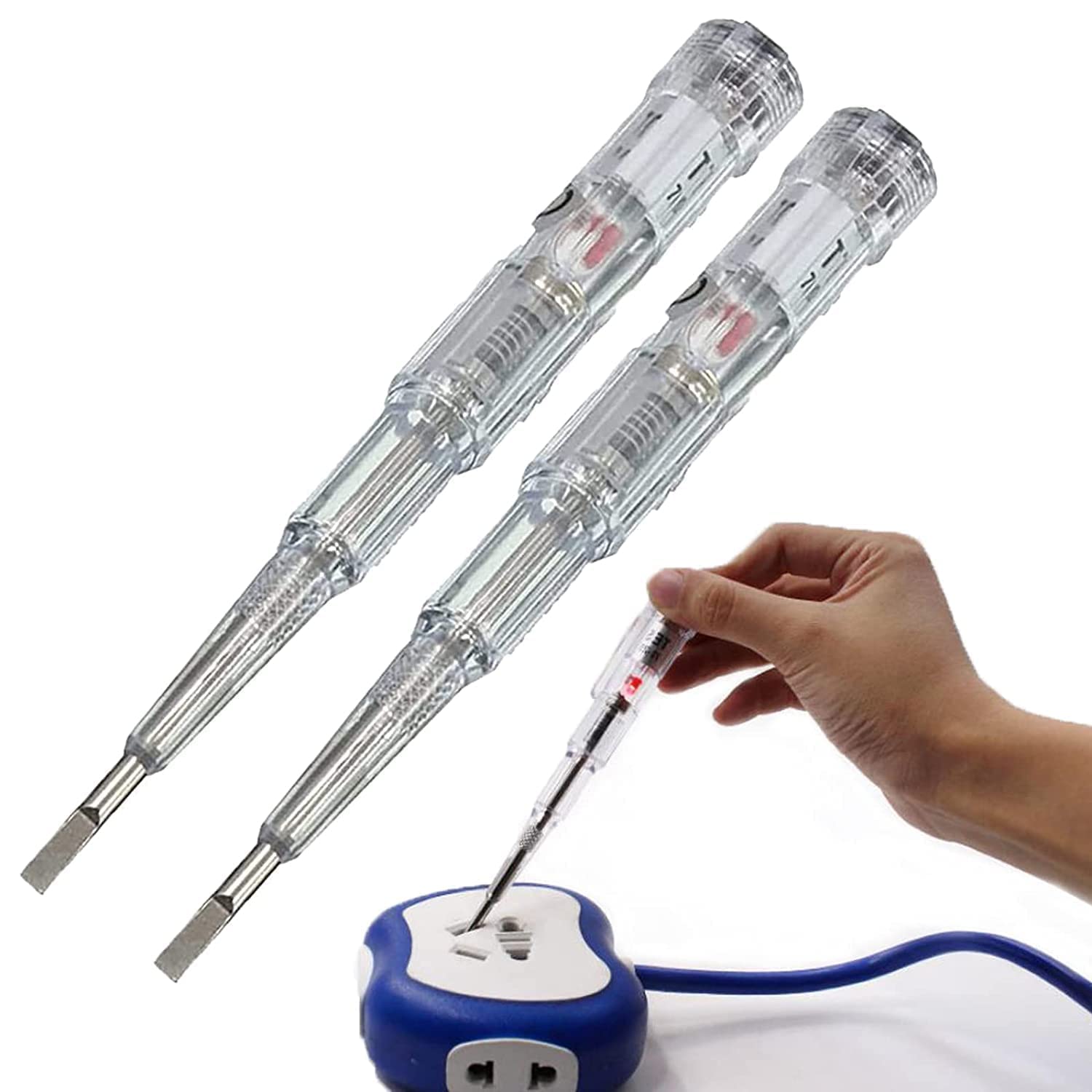 2 Piezas Bolígrafo Probador De Voltaje Sin Contacto ...