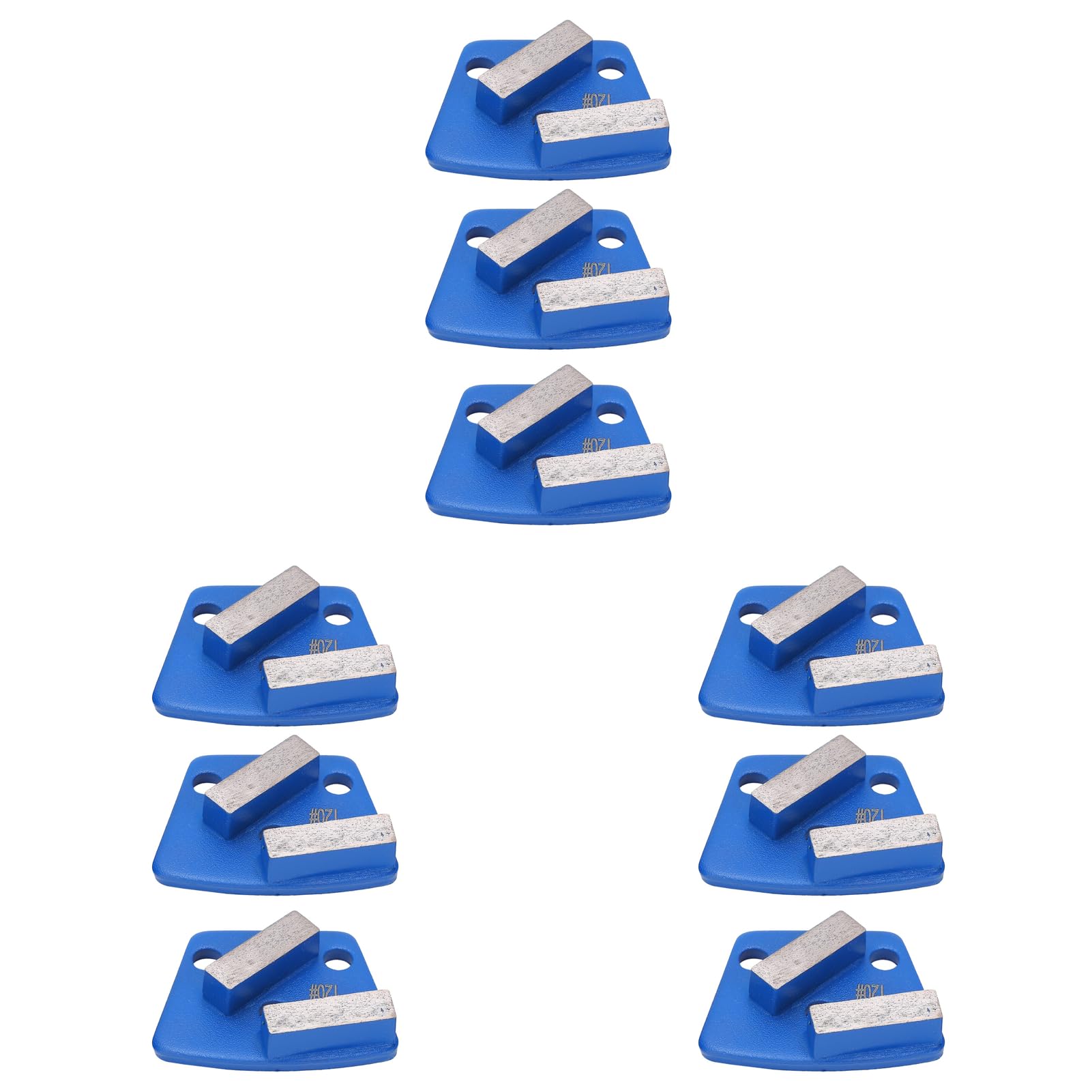 Chaussures meulage diamant 120# trapèze pour meuleuse à béton lisse et haute dureté