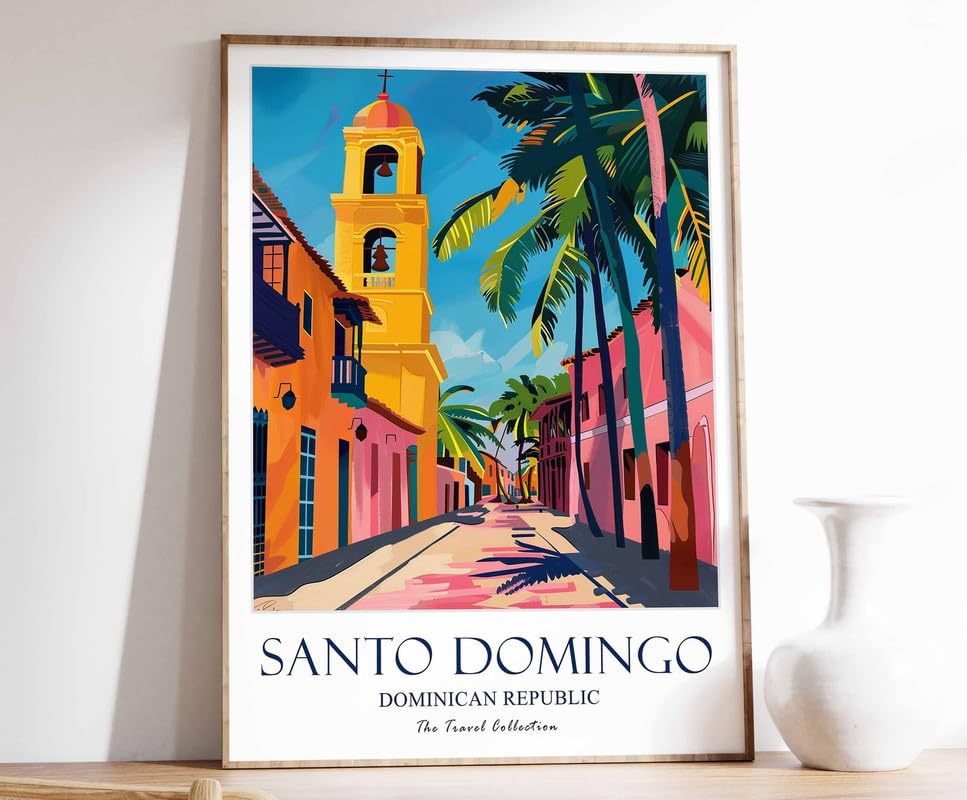 Poster Santo Domingo sur toile pour transformer vos murs vides et tristes