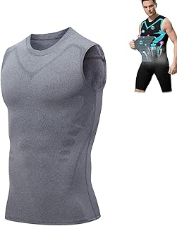 AHYXHY 2023 New Version Ionic Shaping Sleeveless Shirt, Energxcell Ionic Shaping Vest, for Men To Build A Perfect Body