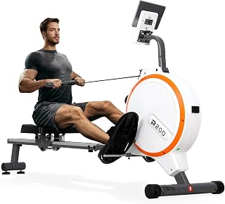 Máquina de remo con resistencia magnética