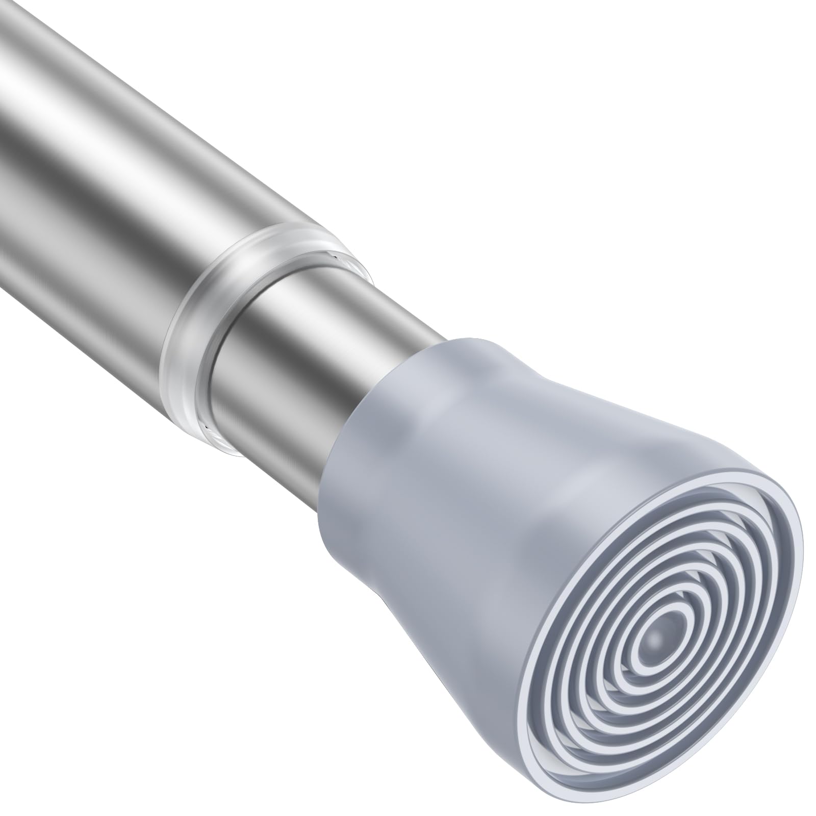 Adjustable Window Rod AIZESI Tension Curtain Rod - No Drill Spring ...