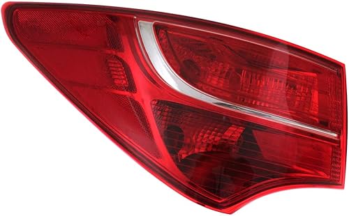 Para Hyundai Santa Fe Sport modelo exterior luz trasera 2013 2014 2015 2016 lado del conductor hy2804123 | 92401-4Z000