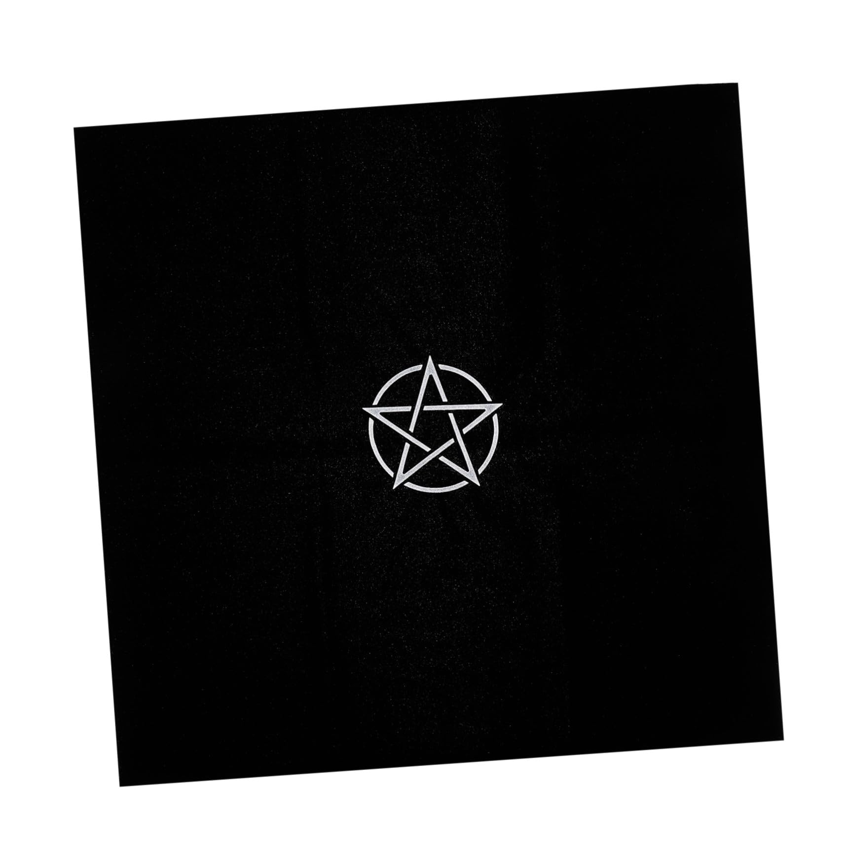Nappe de tarot divinatoire pentacle flanelle tapis autel ésotérisme