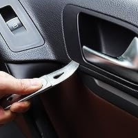 Vista 4 de Herramienta de extracción de doble cabeza 4140, herramienta de extracción de molduras, herramienta de extracción, kit de herramientas de extracción