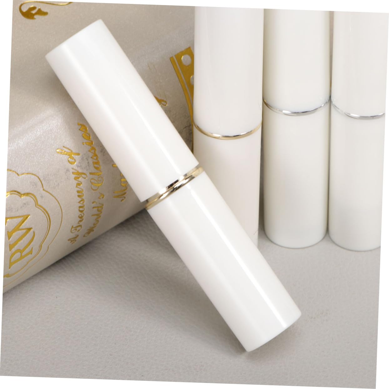 Beavorty 3sets Diy Tubes Empty Plastic Containers Lip Gloss Storage Girls Simple Design 6pcs*3