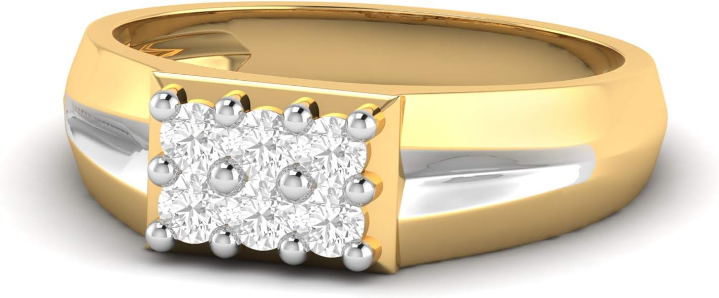 PC Jeweller The Aharon Diamond Ring (Ring Size: 16)