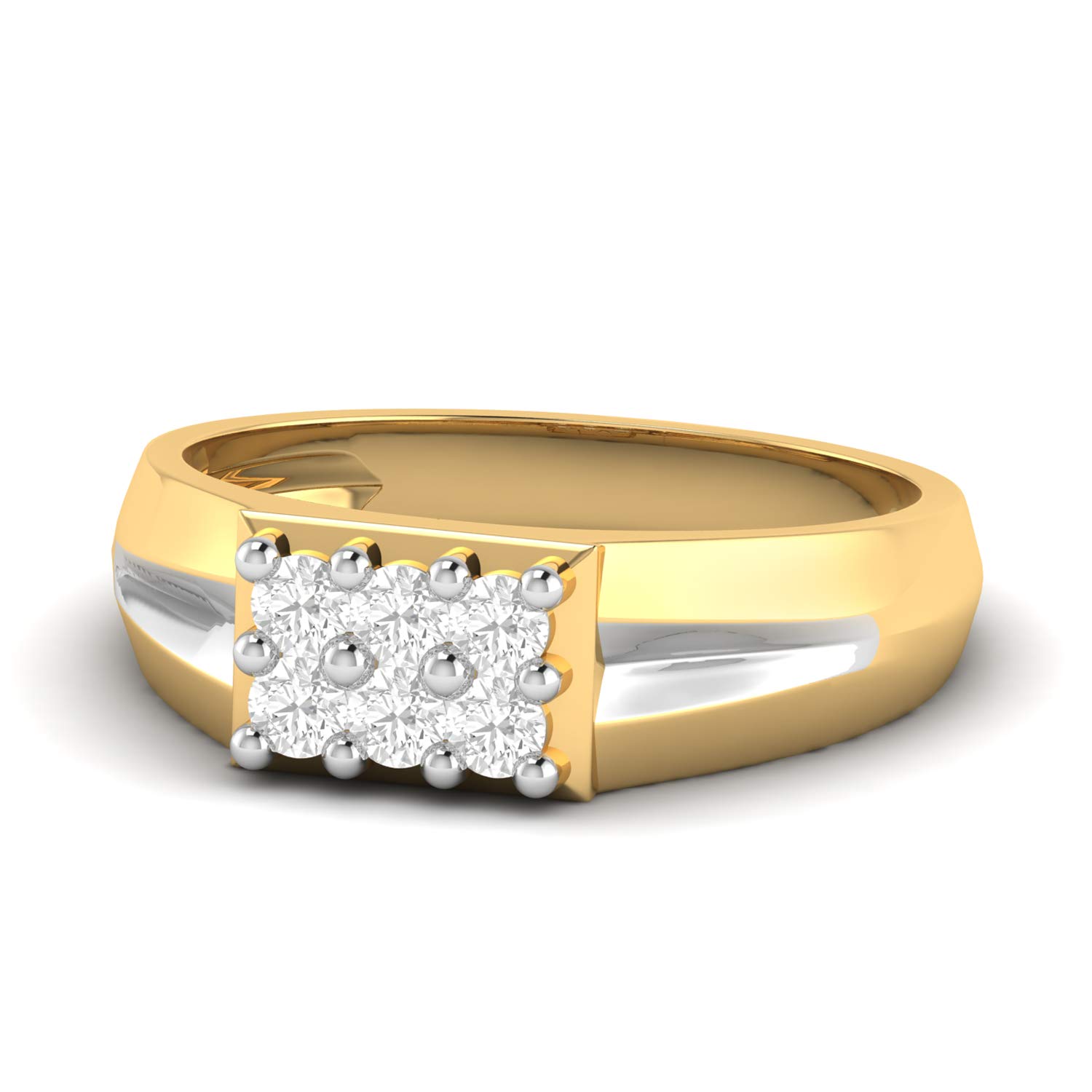 PC Jeweller The Aharon Diamond Ring (Ring Size: 16)