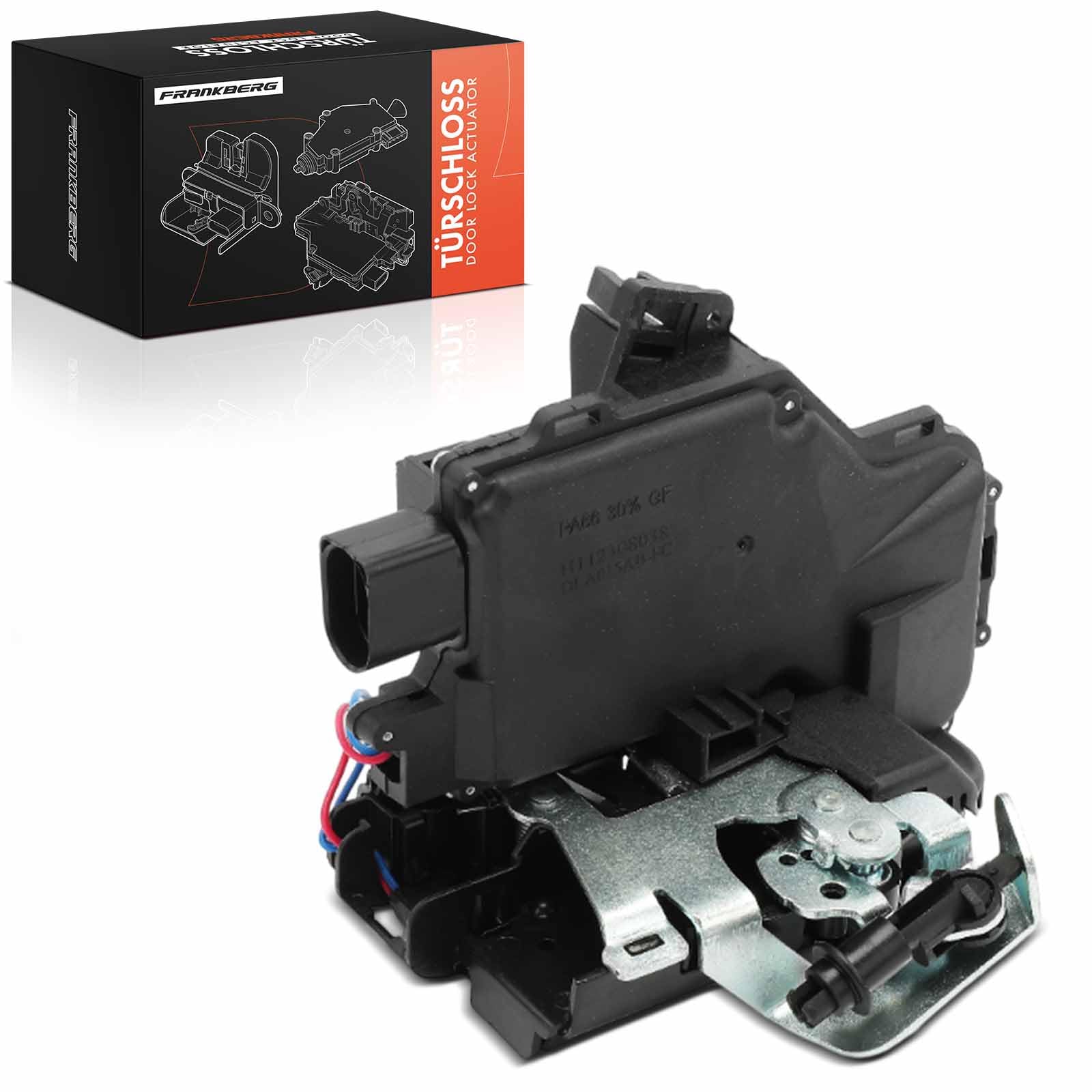 Frankberg Serratura porta serratura auto Posteriore sinistro | Compatibile con A4 8E2 A4 Avant 8E5 Exeo ST 3R5 Exeo 3R2 Replace# 8E0839015D