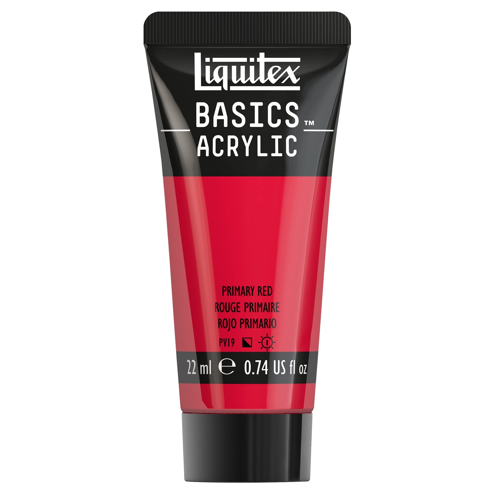 Liquitex Basics Acrylic Tube 20 ml Primary Red ROW