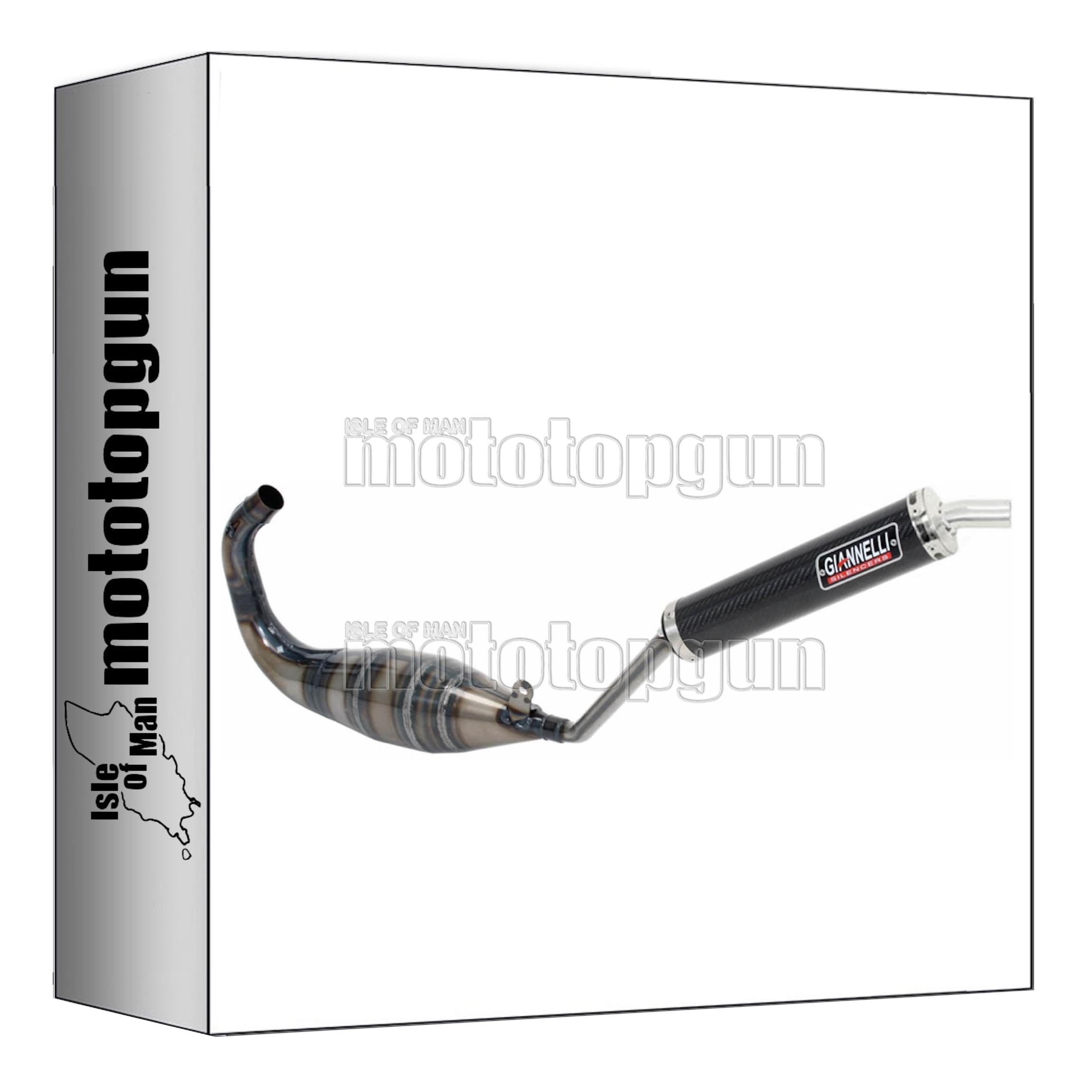 giannelli scarico completo omologato nocat street 2t carbonio compatibile con cagiva mito 125 1994 1995 1996 1997 1998 1999 2000 2001 2002 2003 2004 2005 2006 mototopgun