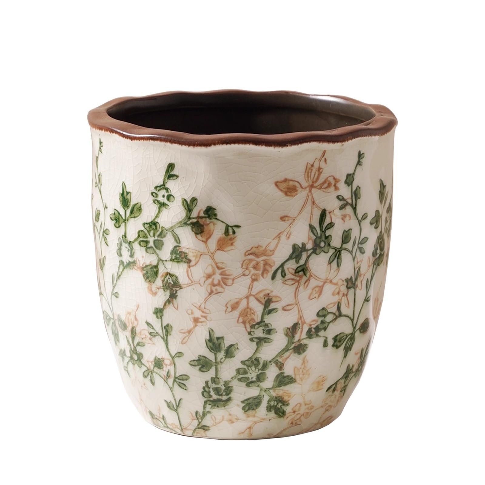 guiling-1986 Pots for Plants Classic Flower Pots are Suitable for Placement in Living Rooms Studies Offices Dining Flower Pot