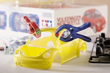 wolfcraft microfix Mini Spring Clamp Set, 7 pcs. I 3420000 I The miniature spring clamp for fiddly tasks