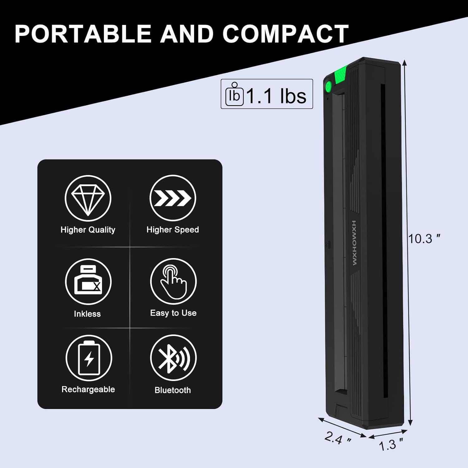 2026 New Tattoo Stencil Printer for Tattoo Artists&Beginners,300 DPI Tattoo Machine with Tattoo Transfer Paper,Portable Wireless Bluetooth Printer Compatible with Phone&PC