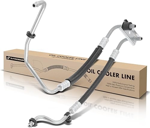 A-Premium Conjunto de manguera de refrigeración de aceite de transmisión automática compatible con Chevrolet Cobalt 2005-2010 HHR 2006-2011 Pontiac