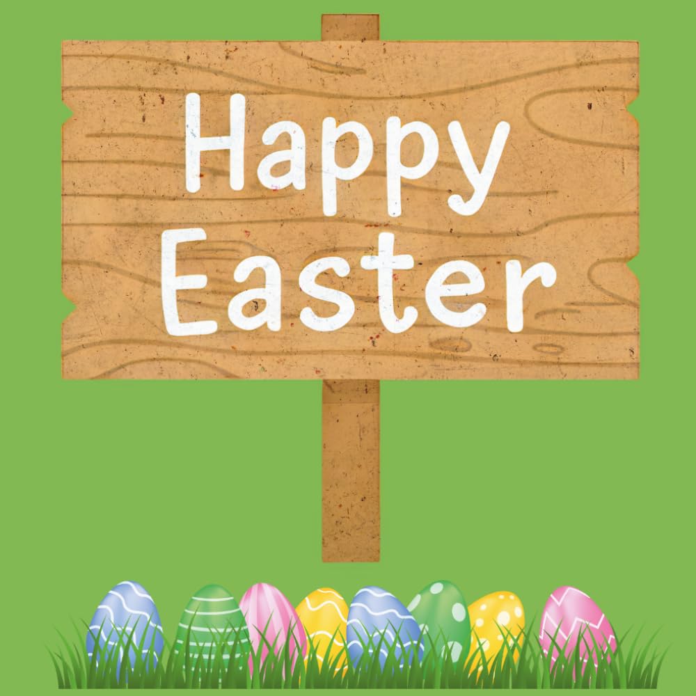 Happy Easter: Coloring Book