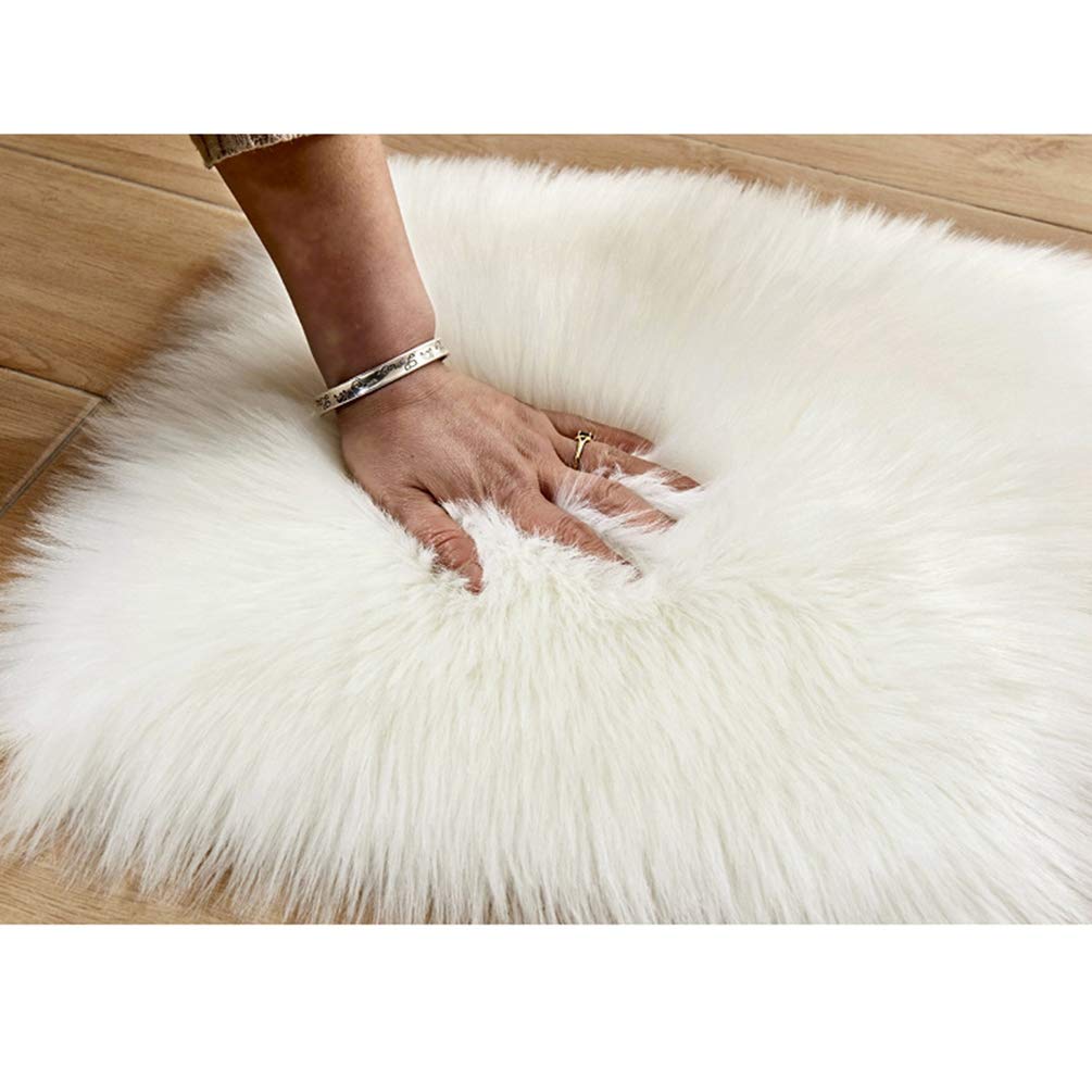 Amazon｜カタク(KATAKU)ムートンラグ 2匹物 160*220CM シャギー マット