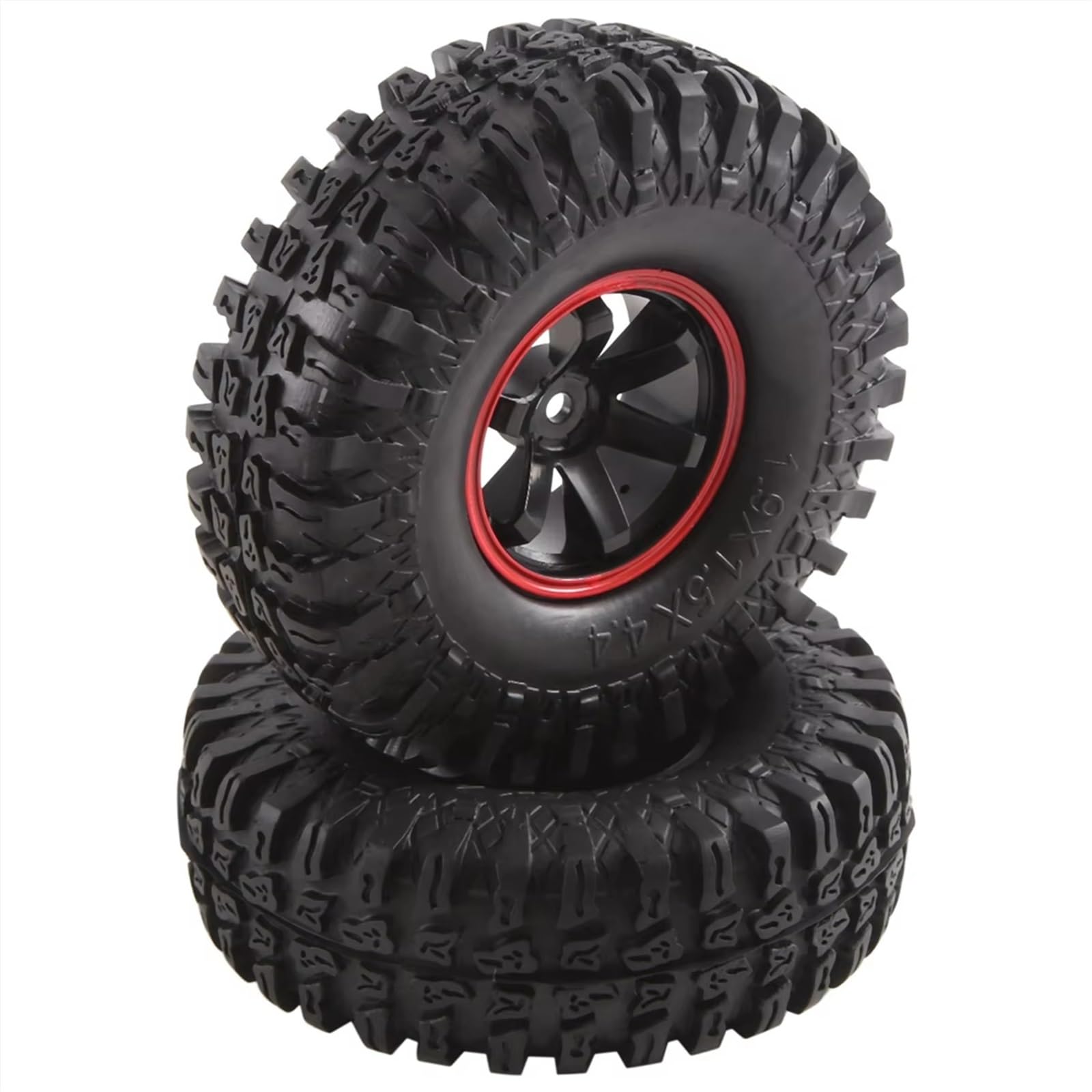 Compatible con 1/10 Piezas para Coches RC Todoterreno para Monster Juego De 4 Ruedas Y Neumáticos para Camiones Hexagonales 12 Mm 115 Altura RC Mejoras
