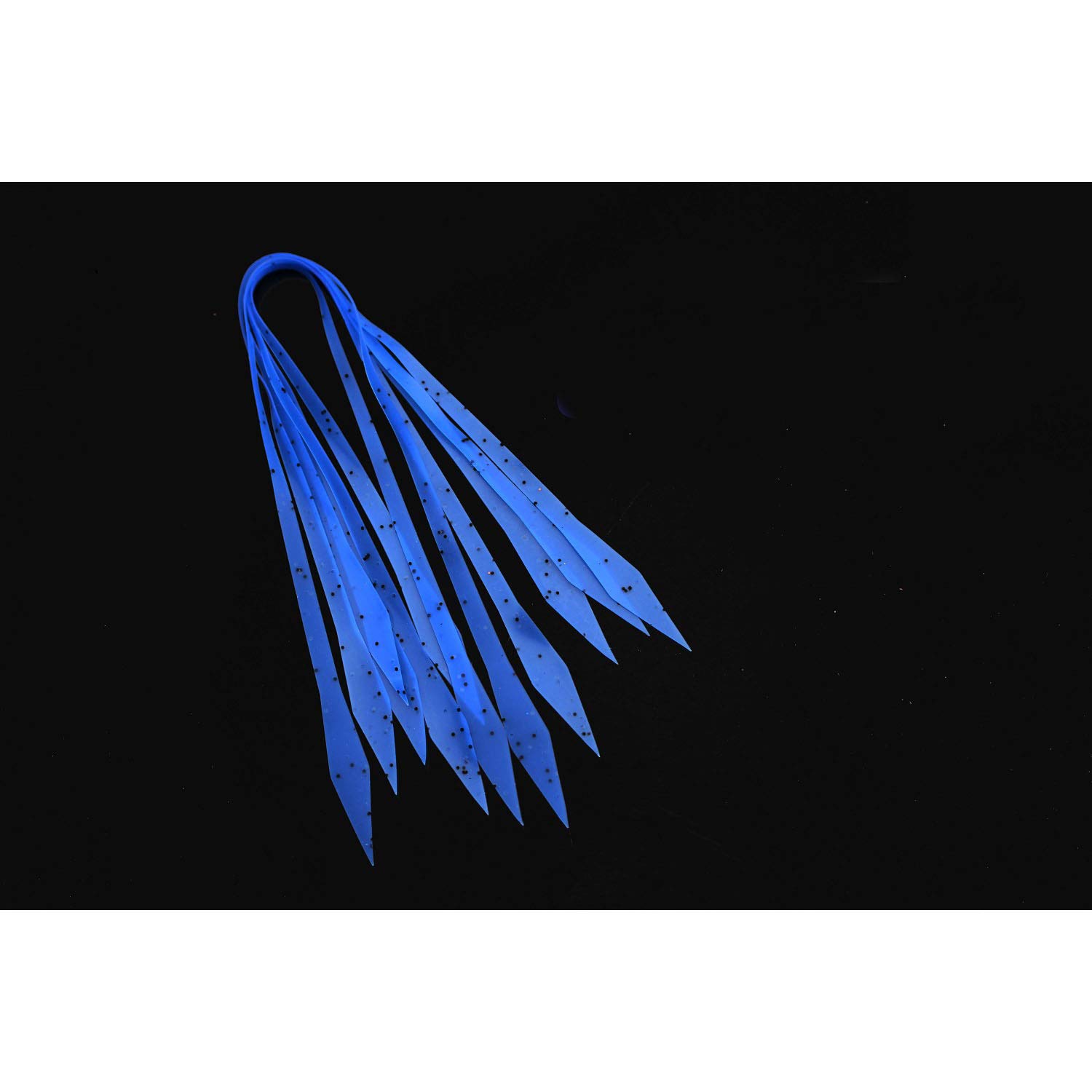 Tigofly 200 Gonne In Silicone Per Esche Da Pesca - 4 Colori (Lino, Bianco, Giallo Chiaro, Trasparente) Per Spinnerbait E Buzzbait - 6