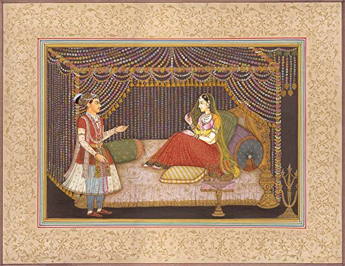 Suhaag Raat (The First Night), Multicolor, Size: 7.5 X 10.5 X 0.2 inches