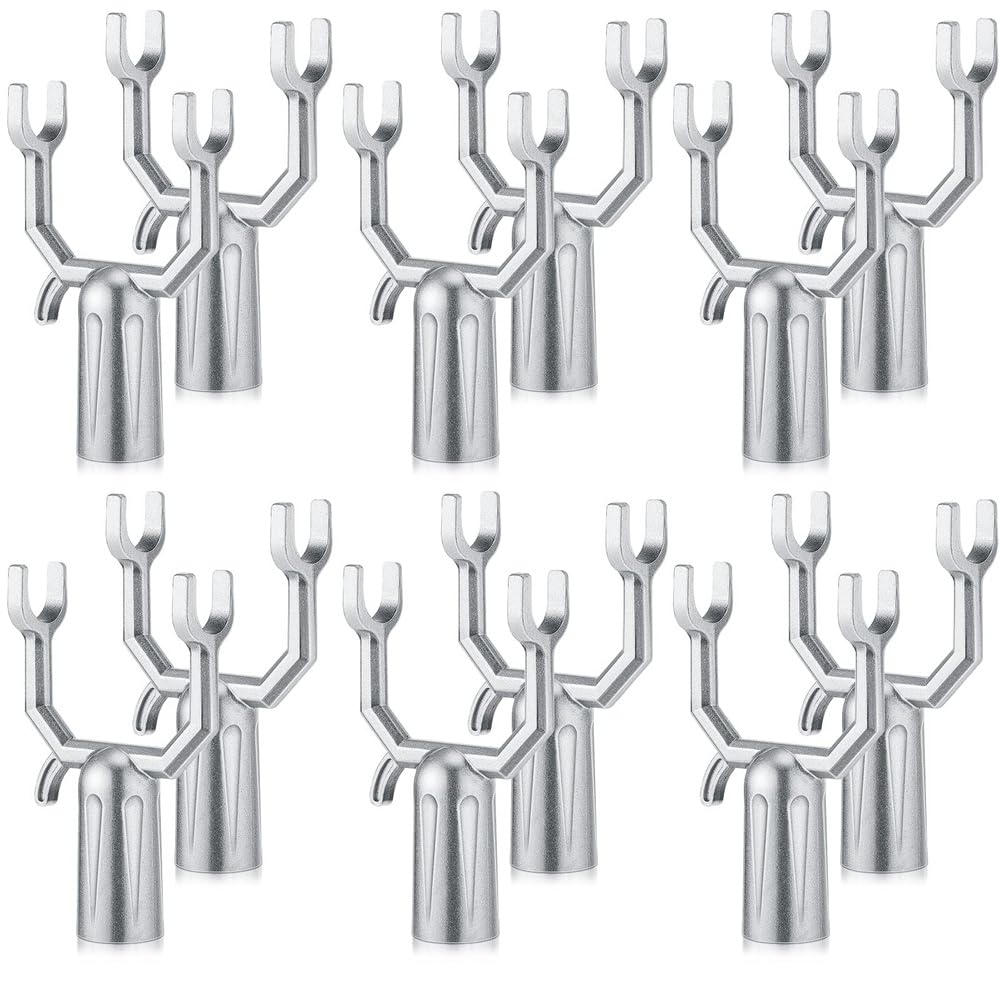 CTRLZS 12Pcs Metal Tree Branch Support Tree Brace Branch Crutch Tree Straightening Kit for Propping Up Fruited Tree Branches Easy to Use