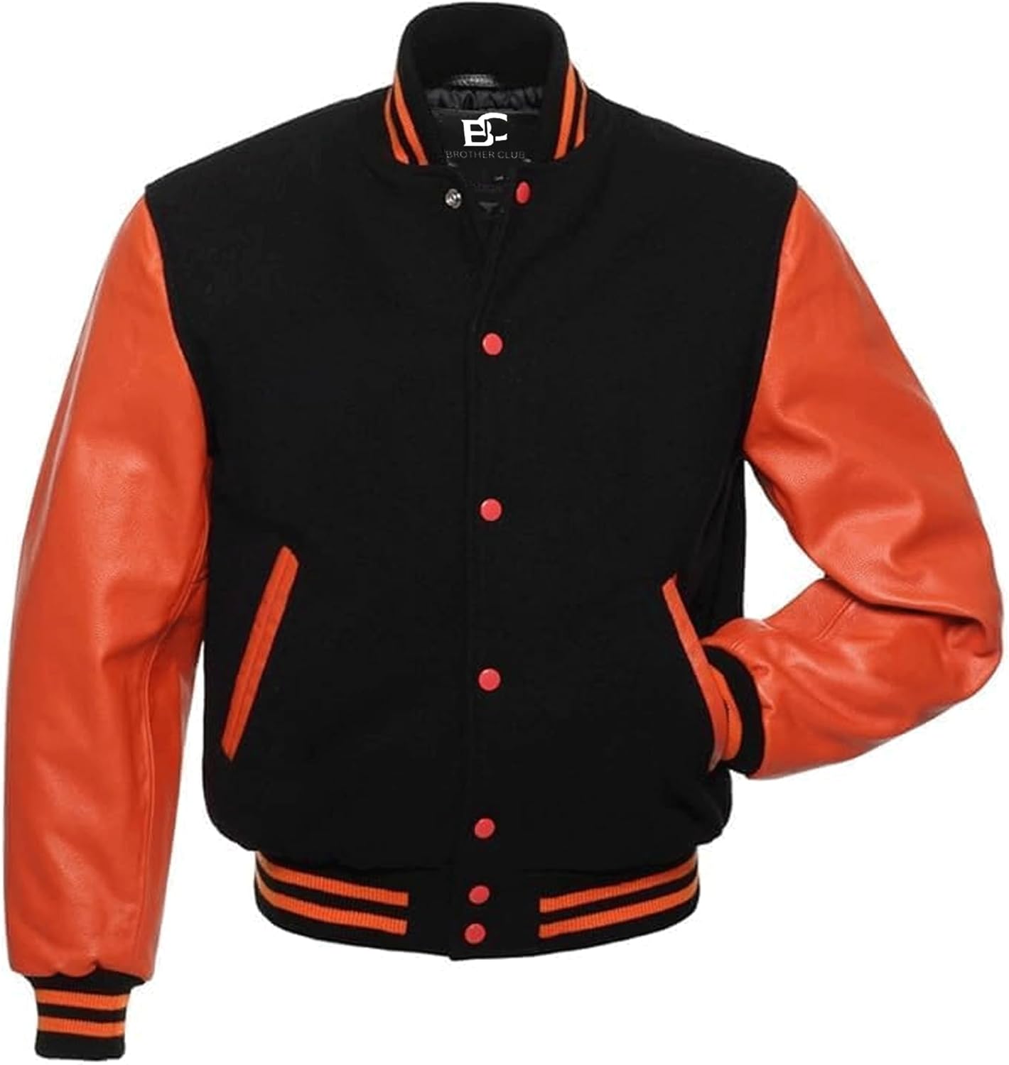 Original Leather Varsity Letterman Jackets Wool & Leather Original American Style Varsity Jackets