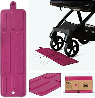 Baby Stroller Rocker-Put Your Newborn, Baby or Infant to Sleep in no Time. Baby Nap Helper Rocking Mat. Rocks Any Stroller Anywhere, Anytime. Indoor & Outdoor Use (Bouncy Burgundy)