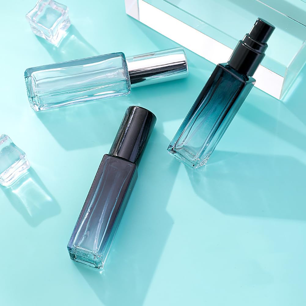 10 Ml Parfüm-Reiseflaschen Set – 5x Nachfüllbare Mini-Sprühflaschen Aus Glas | Ideal Für Unterwegs