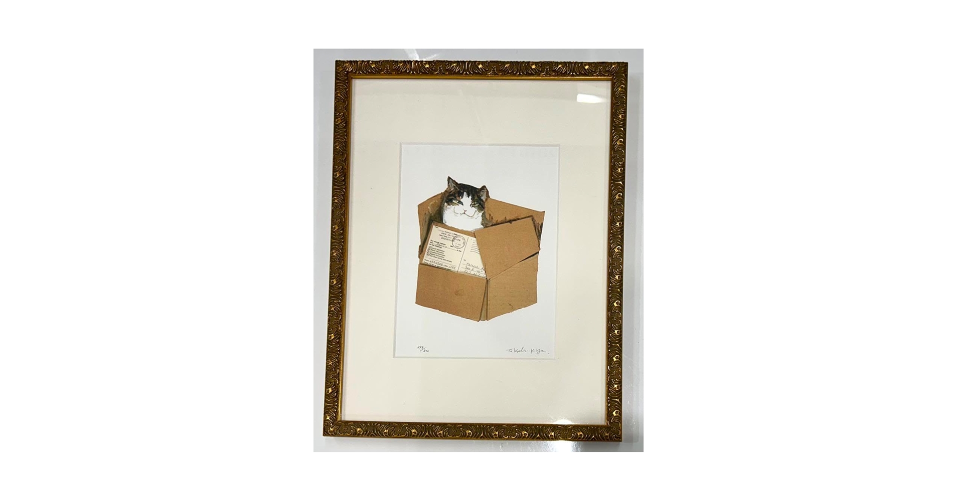 【最終価格です】 久下貴史　版画　「フェデリコ急便」 最終価格です】 久下貴史 版画 「フェデリコ急便」 最終価格です】 久