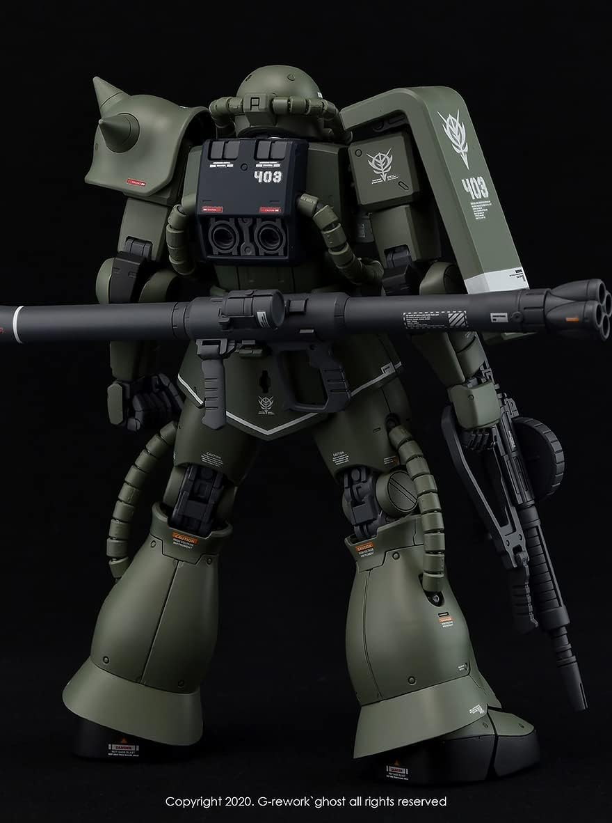 Amazon | ［MG 1：100］MS-06 量産型ザク 水転写式デカール - （1/100